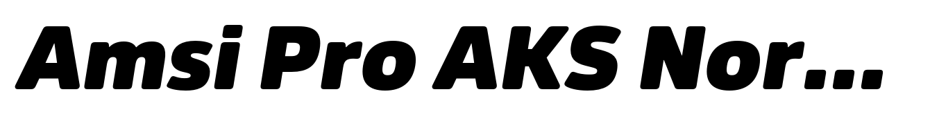 Amsi Pro AKS Normal Ultra Italic
